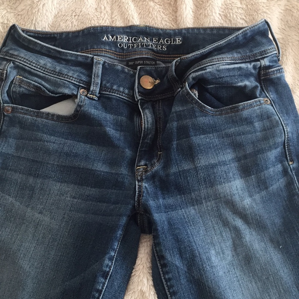 American eagle jeans size 6 kick boot